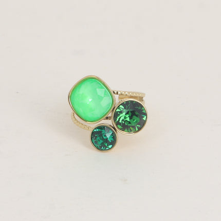 Bague Trilogie - cristaux Swarovski®