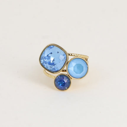 Bague Trilogie - cristaux Swarovski®