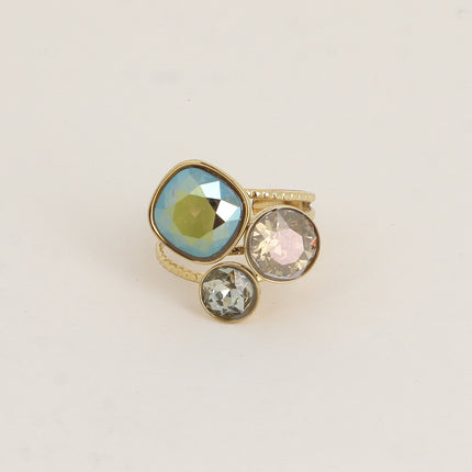 Trilogy Ring - Swarovski® crystals