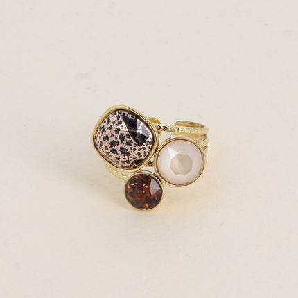 Bague Trilogie - cristaux Swarovski®