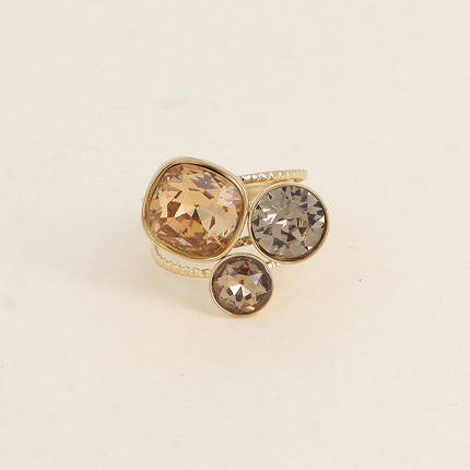 Bague Trilogie - cristaux Swarovski®