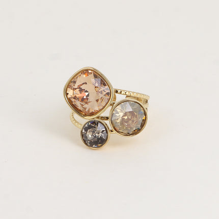 Bague Trilogie - cristaux Swarovski®