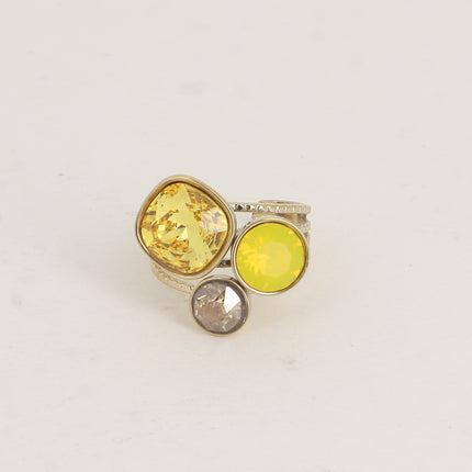 Bague Trilogie - cristaux Swarovski®
