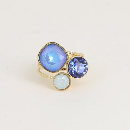 Bague Trilogie - cristaux Swarovski®