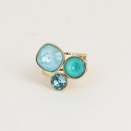 Bague Trilogie - cristaux Swarovski®