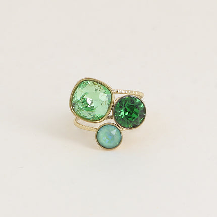 Trilogy Ring - embellished with Swarovski® crystals