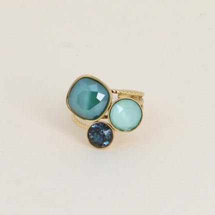 Trilogy Ring - Swarovski® crystals