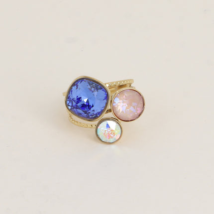 Trilogy Ring - Swarovski® crystals