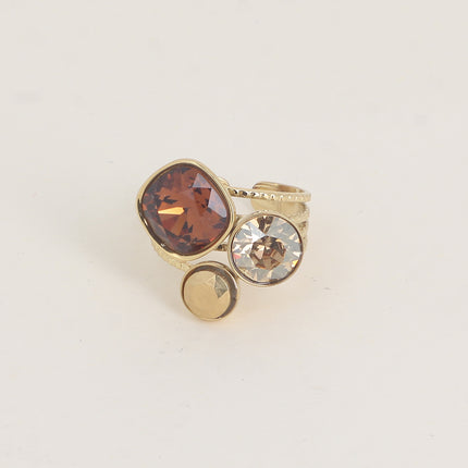 Bague Trilogie - cristaux Swarovski®