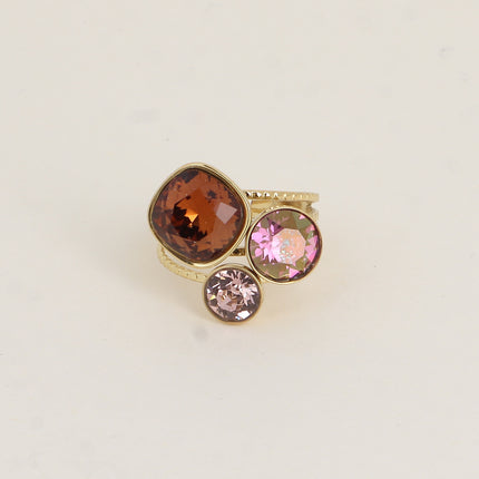 Trilogy Ring - Swarovski® crystals