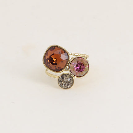Trilogy Ring - embellished with Swarovski® crystals