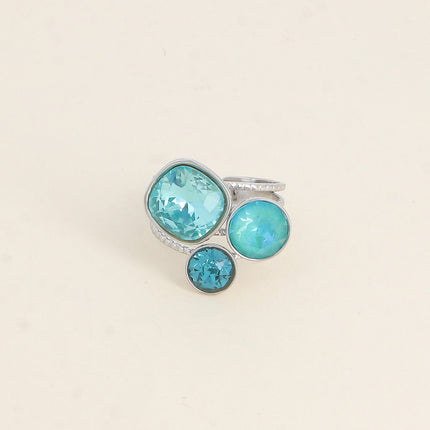 Bague Trilogie - cristaux Swarovski®