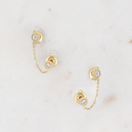 Mono-boucles Floria - 2 oxydes de zirconium