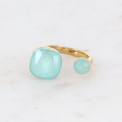 Bague Beata - ornée de 2 cristaux Swarovski®