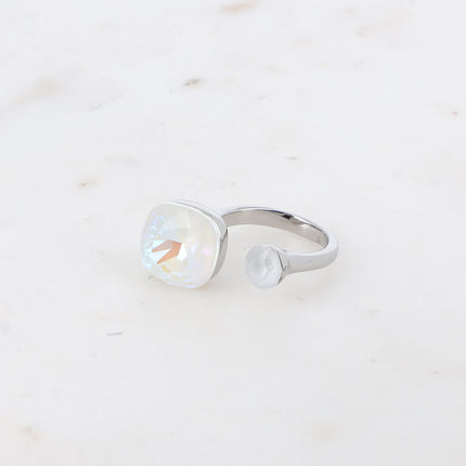 Bague Beata - ornée de 2 cristaux Swarovski®