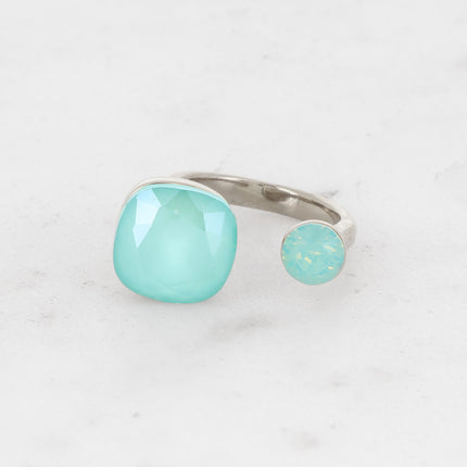 Bague Beata - ornée de 2 cristaux Swarovski®