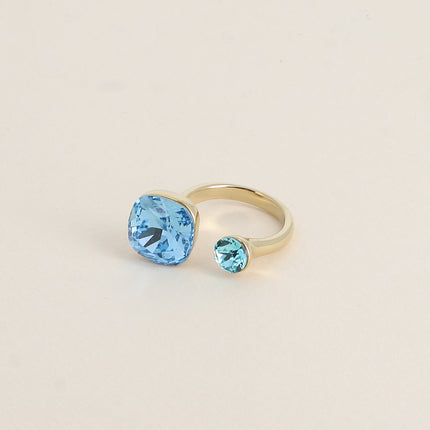 Bague Beata - ornée de 2 cristaux Swarovski®
