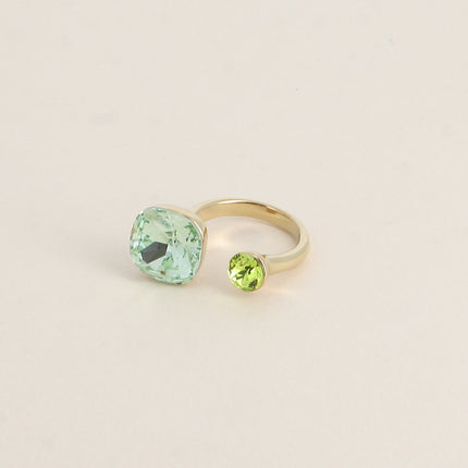 Bague Beata - ornée de 2 cristaux Swarovski®