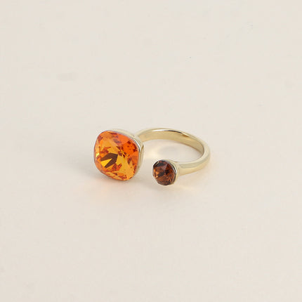 Bague Beata - ornée de 2 cristaux Swarovski®