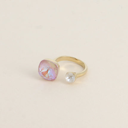 Bague Beata - ornée de 2 cristaux Swarovski®