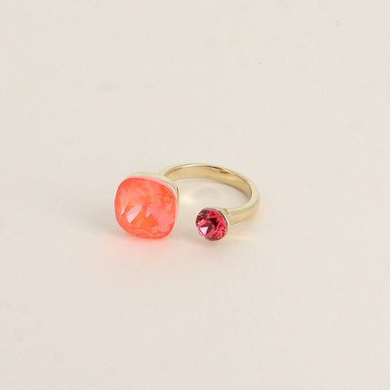 Bague Beata - ornée de 2 cristaux Swarovski®