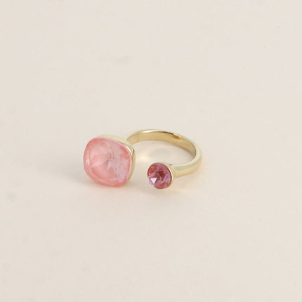 Bague Beata - ornée de 2 cristaux Swarovski®