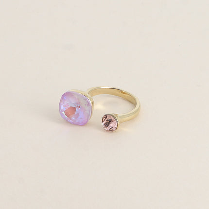 Bague Beata - ornée de 2 cristaux Swarovski®