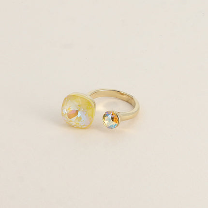 Bague Beata - ornée de 2 cristaux Swarovski®