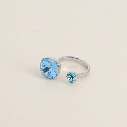 Bague Beata - ornée de 2 cristaux Swarovski®