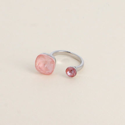 Bague Beata - ornée de 2 cristaux Swarovski®