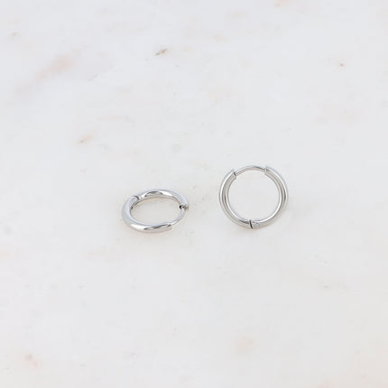 Mini créoles - classiques 14mm