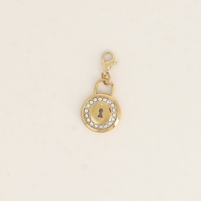 Charm - cadenas rond et oxydes de zirconium