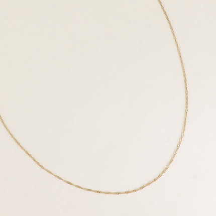 Collier - maille Singapour