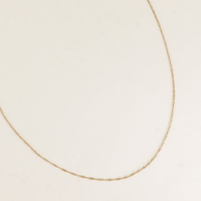 Collier - maille Singapour