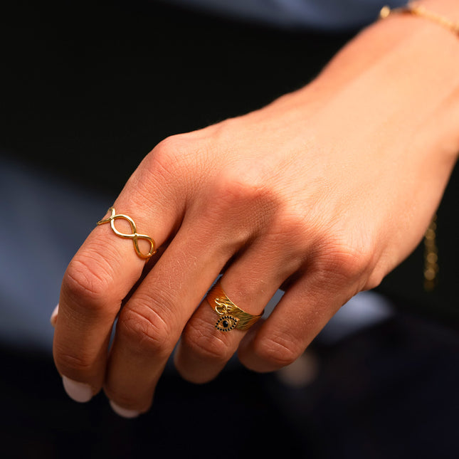 Filamel Ring - Wavy Lines