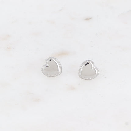 Boucles puces - coeur