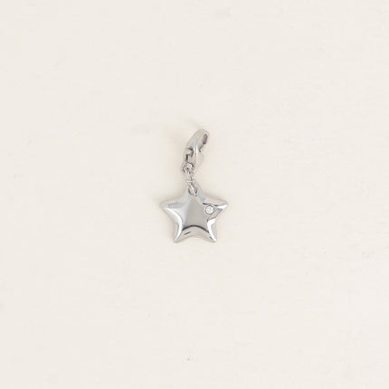 Charm - grande étoile avec oxyde de zirconium