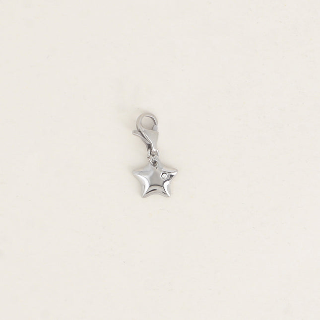 Charm - petite étoile avec oxyde de zirconium