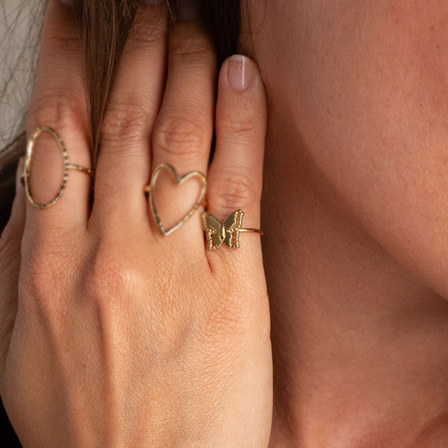 Bague Kani XS - papillon