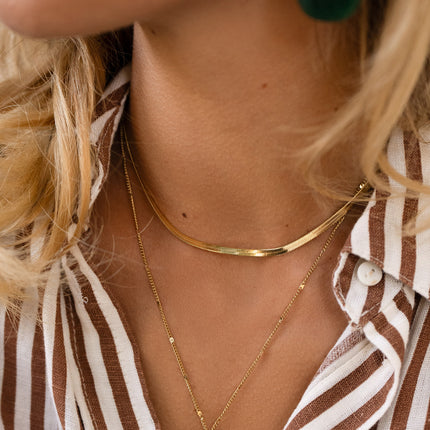 Collier Kiru UNISEX - maille miroir