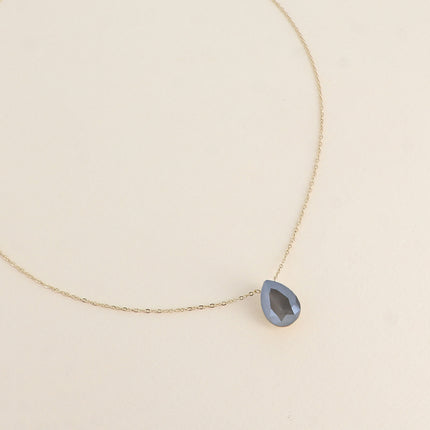 Collier Bertille - goutte et cristaux Swarovski®