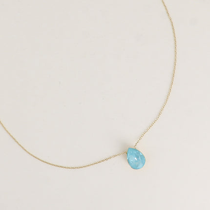 Collier Bertille - goutte et cristaux Swarovski®