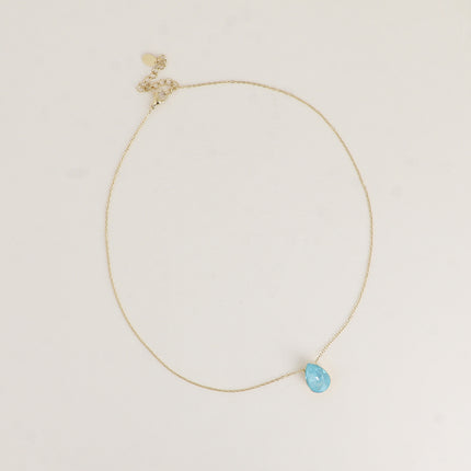 Collier Bertille - goutte et cristaux Swarovski®