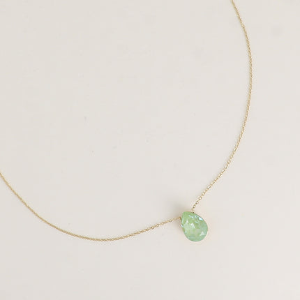 Collier Bertille - goutte et cristaux Swarovski®