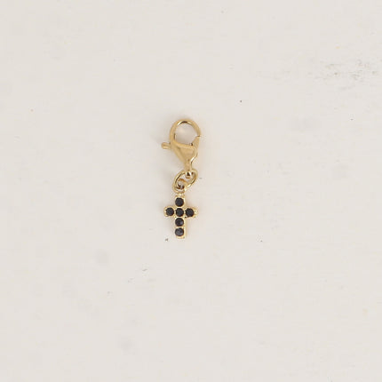 Charm - croix et oxyde de zirconium
