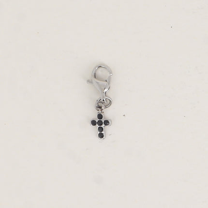 Charm - croix et oxyde de zirconium