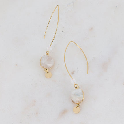 Boucles Aléa Stone - pierres naturelles et cristaux