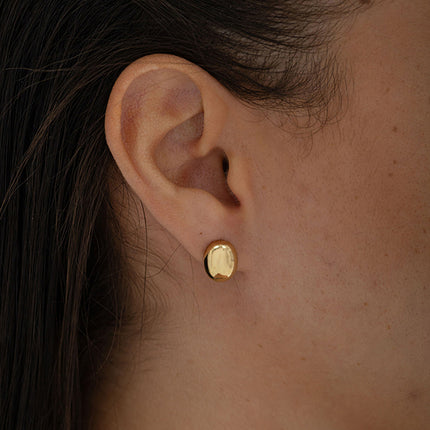 Boucles puces - petit ovale
