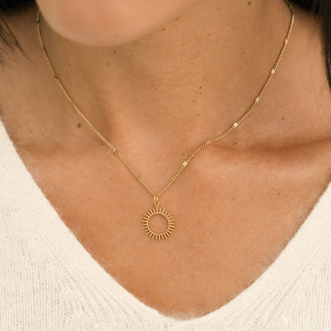Collier Flamy - soleil