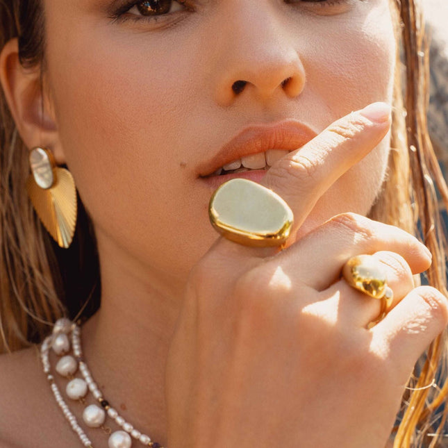 Amiel Ring - XL Domed Shape